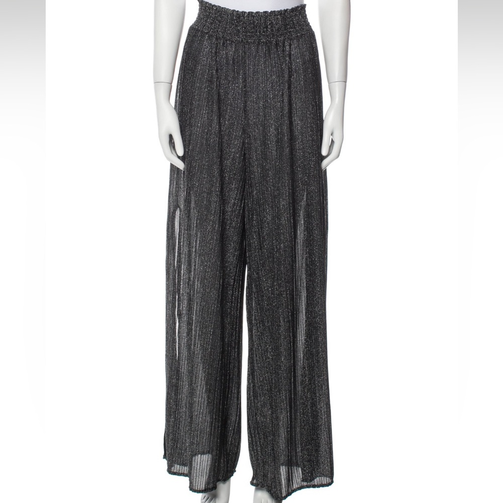 Ramy Brook Luxex grey wide leg pants